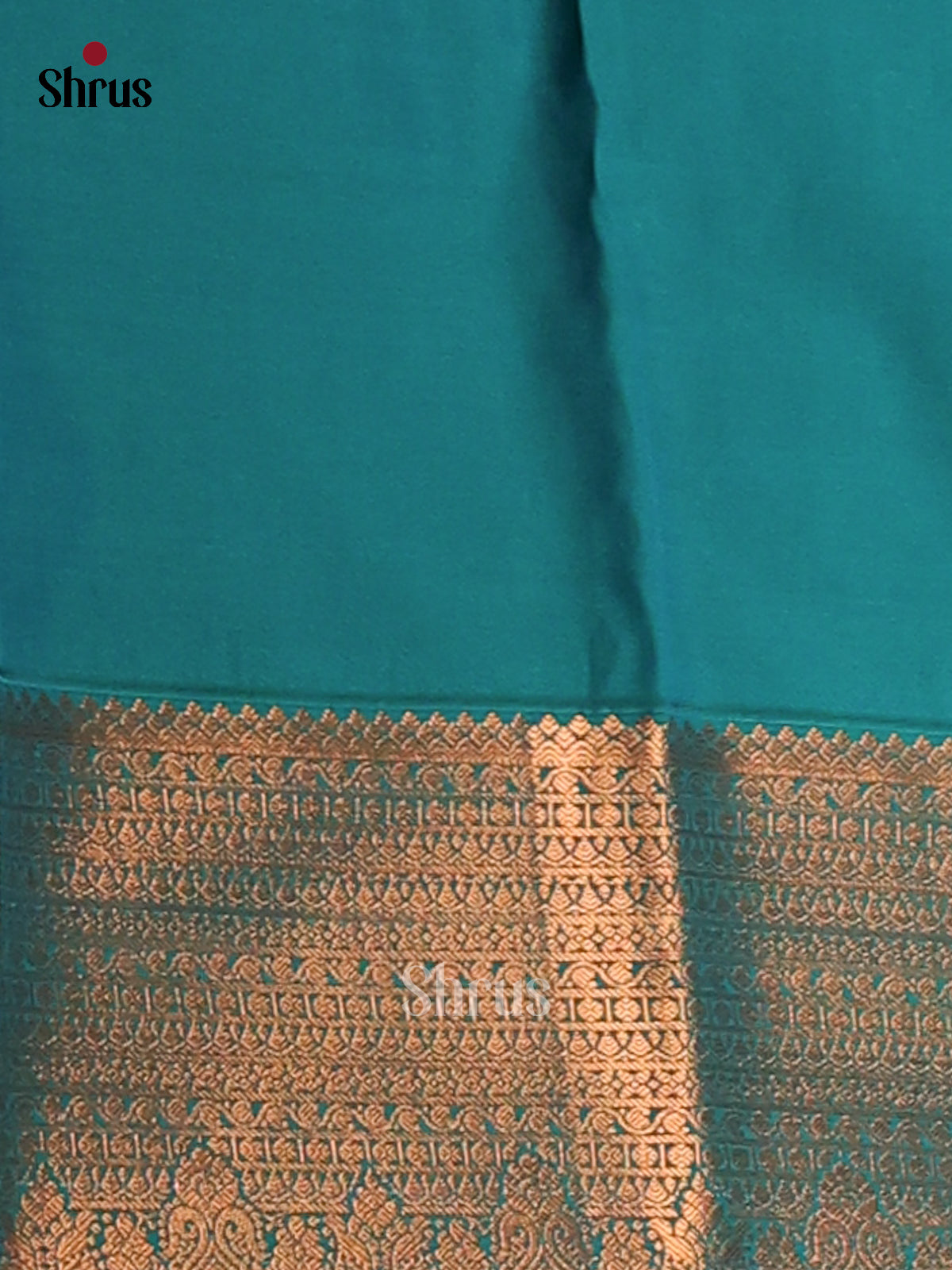 Violet with Blue- Semi Kanchipuram Saree - Shop on Shrus.com