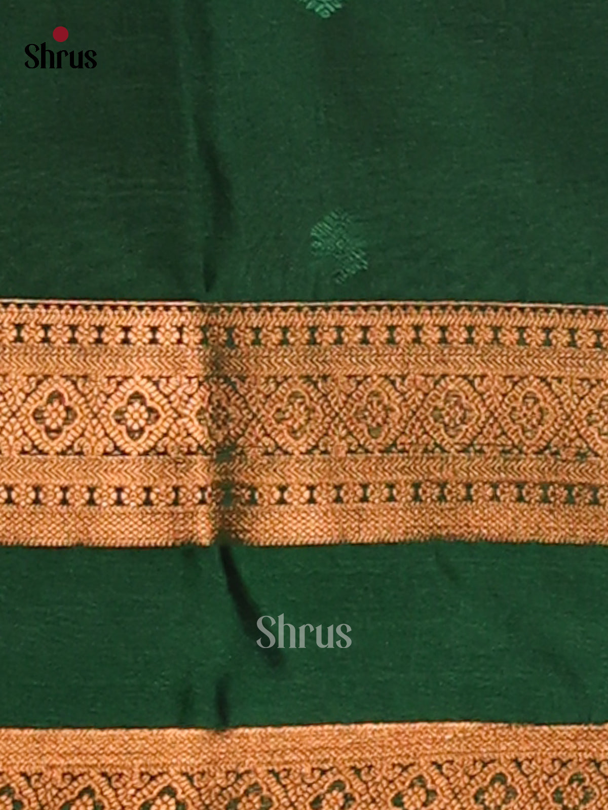 Majenta & Green - Semi Softsilk Saree - Shop on Shrus.com