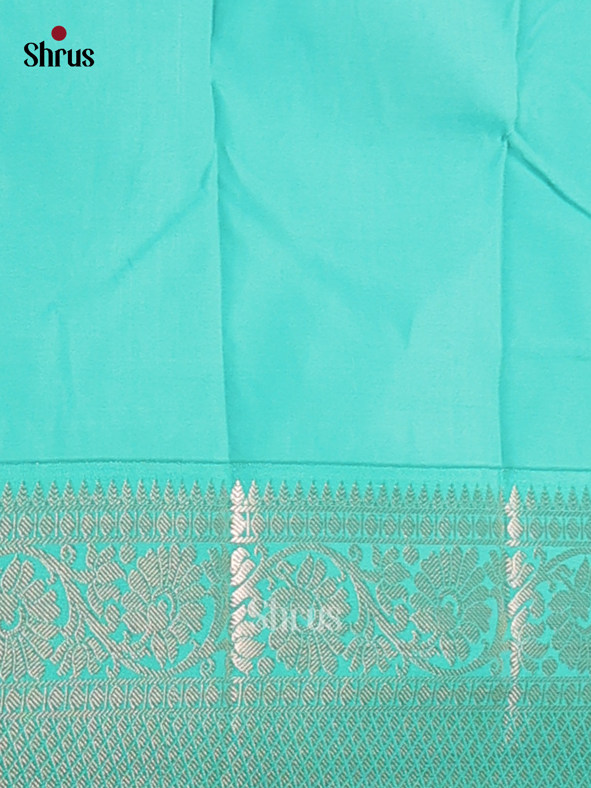 Pink with Teal- Semi Kanchipuram Saree - Shop on Shrus.com