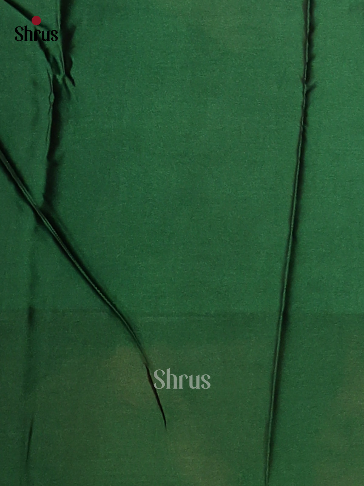 Purple with Green - Semi Kanchipuram Saree - Shop on Shrus.com