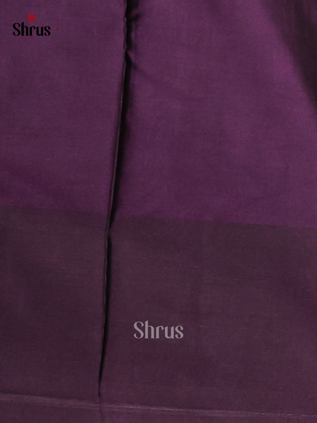 Green with Violet- Semi Kanchipuram Saree - Shop on Shrus.com