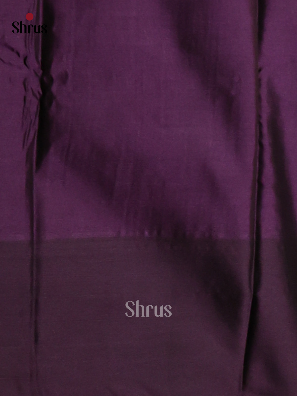 Green with Violet- Semi Kanchipuram Saree - Shop on Shrus.com