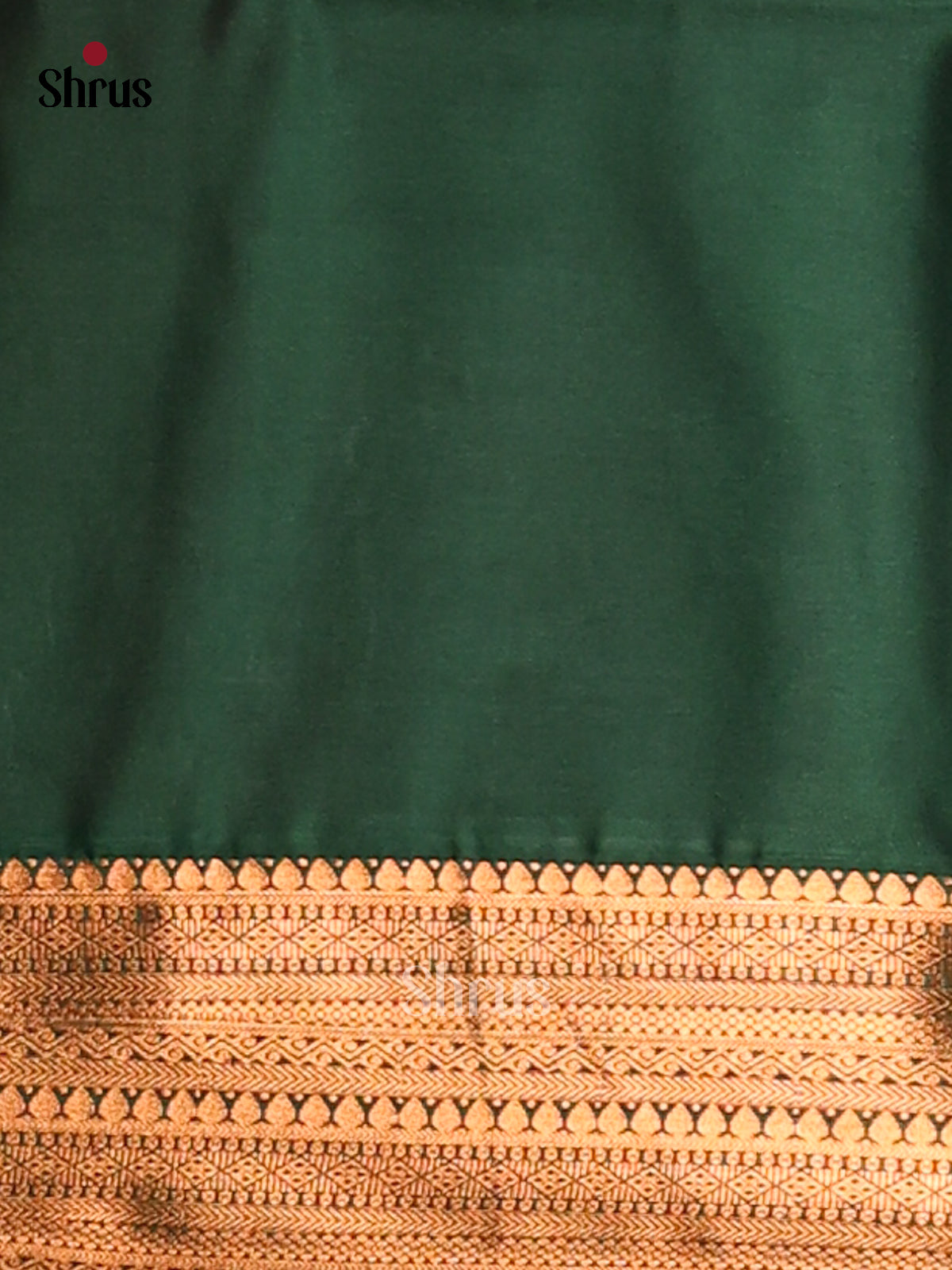 Pink & Green - Korvai Semi Kanchipuram saree - Shop on Shrus.com