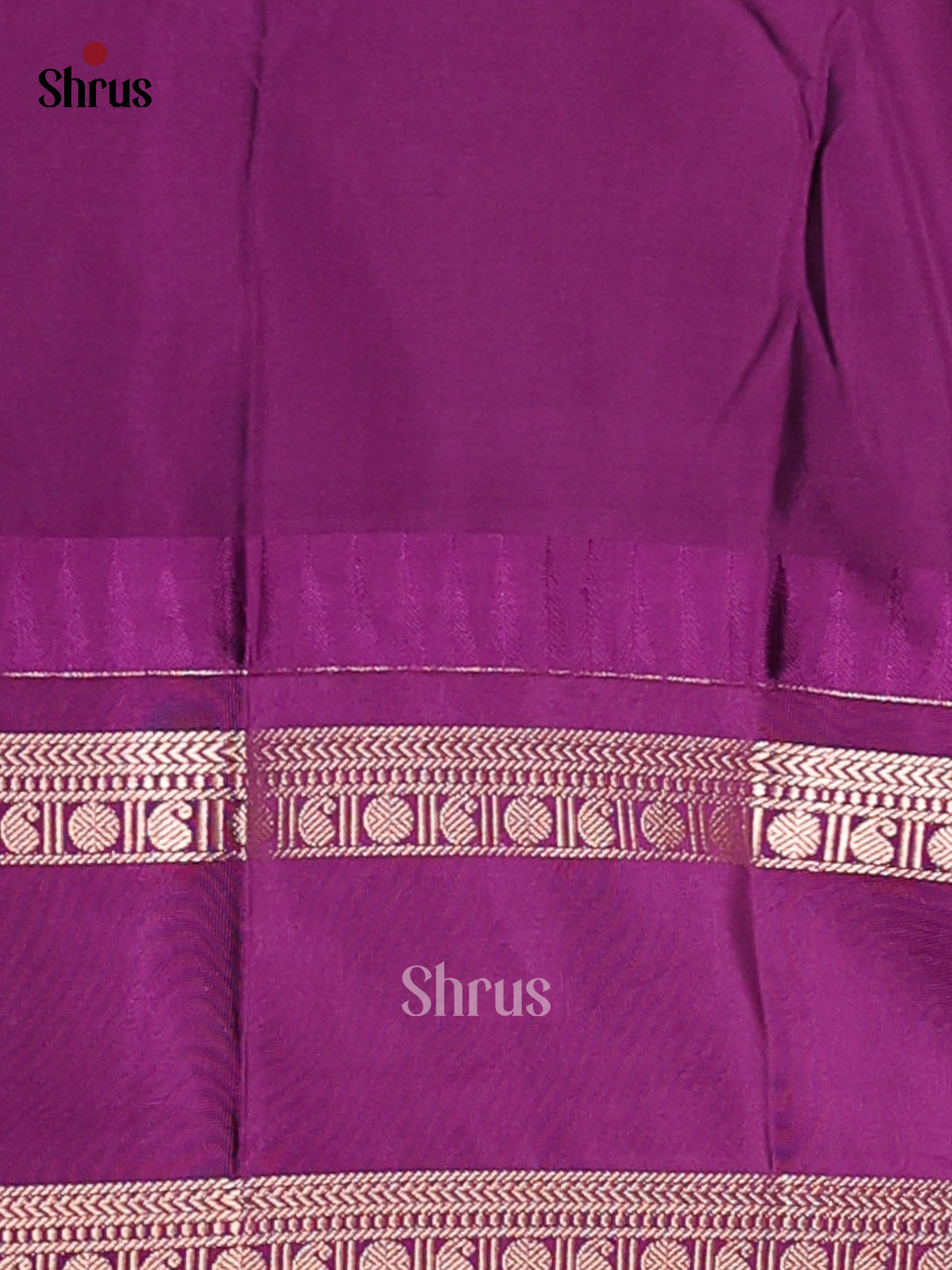 Blue with Vadamalli- Semi Kanchipuram Saree - Shop on Shrus.com