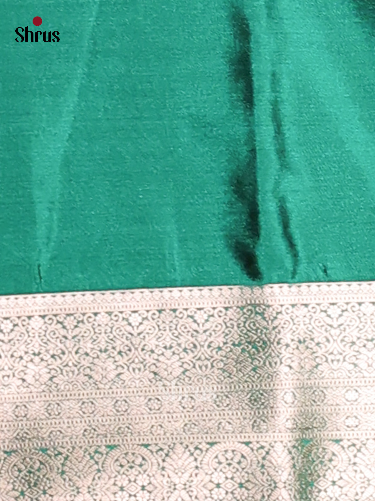 Purple & Green - Semi Softsilk Saree - Shop on Shrus.com