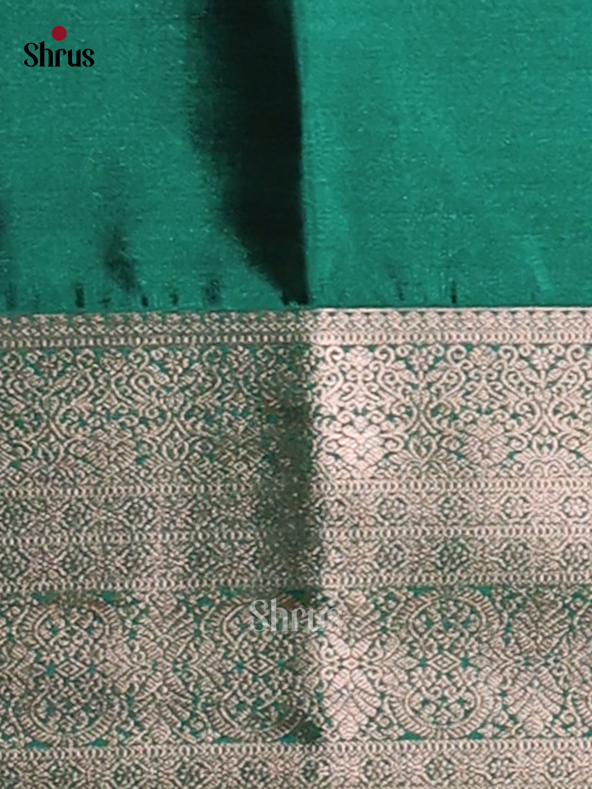 Majenta & Green- Semi Softsilk Saree - Shop on Shrus.com