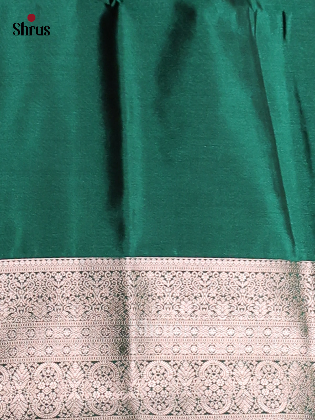 Purple & Green- Semi Softsilk Saree - Shop on Shrus.com