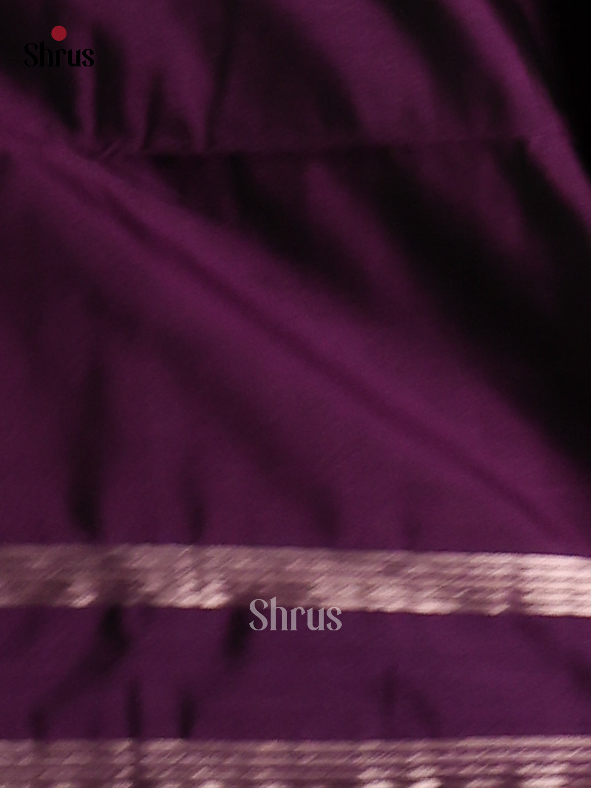 Green & Violet - Semi Softsilk Saree - Shop on Shrus.com
