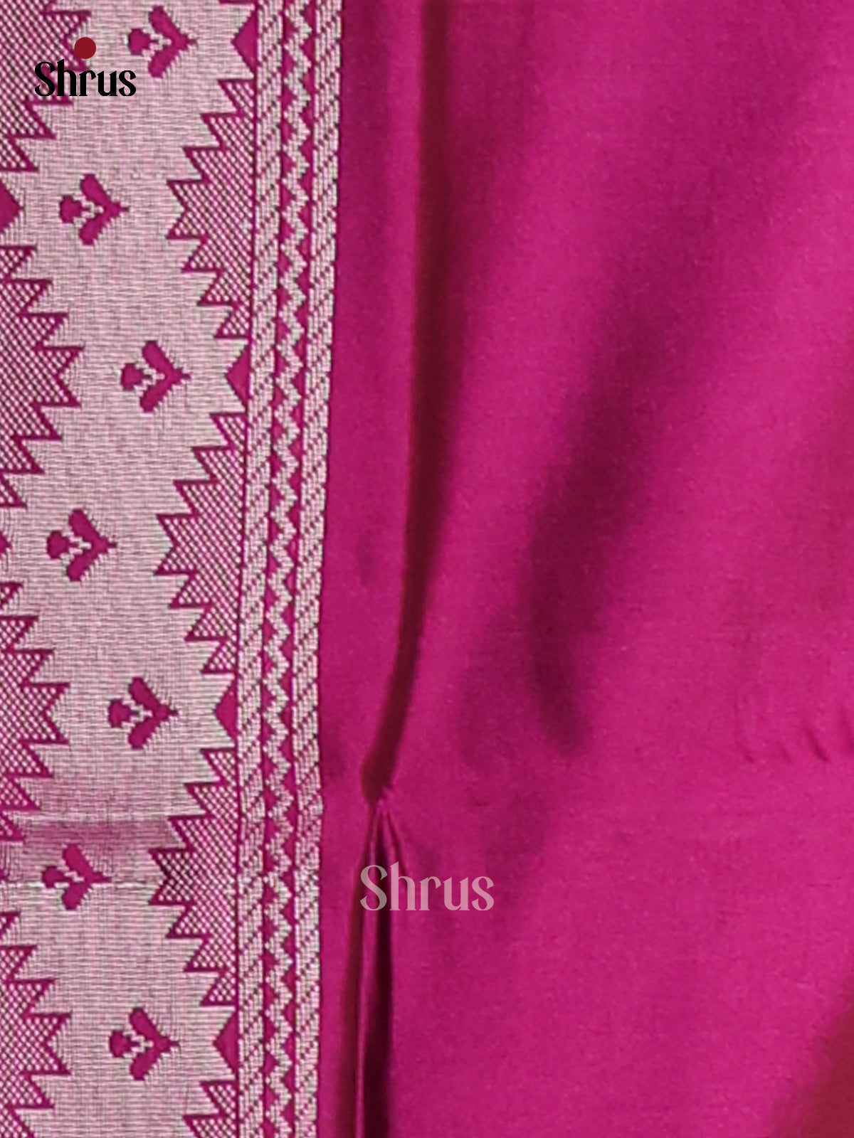 Peacock Green & Purple- Semi Softsilk Saree - Shop on Shrus.com