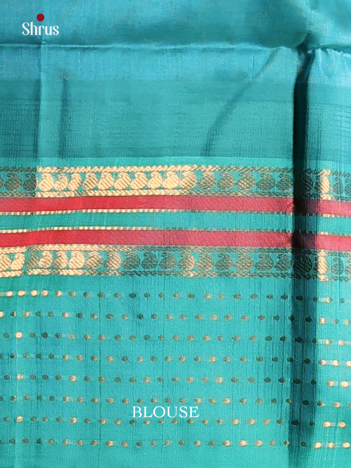 Dazzling Violet Silk Cotton Saree with zari checks, buttas , Teal brocade pallu - Shop on Shrus.com