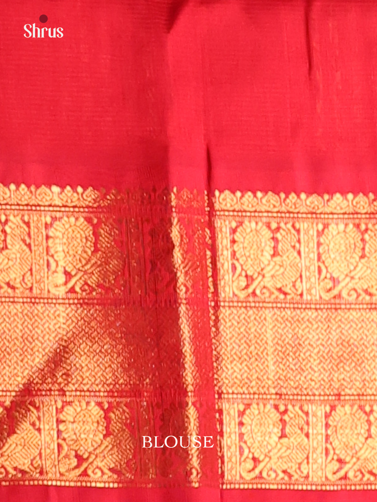 Royal Peacock Blue Korvai Silk Cotton Saree with contras Red zari striped pallu -1