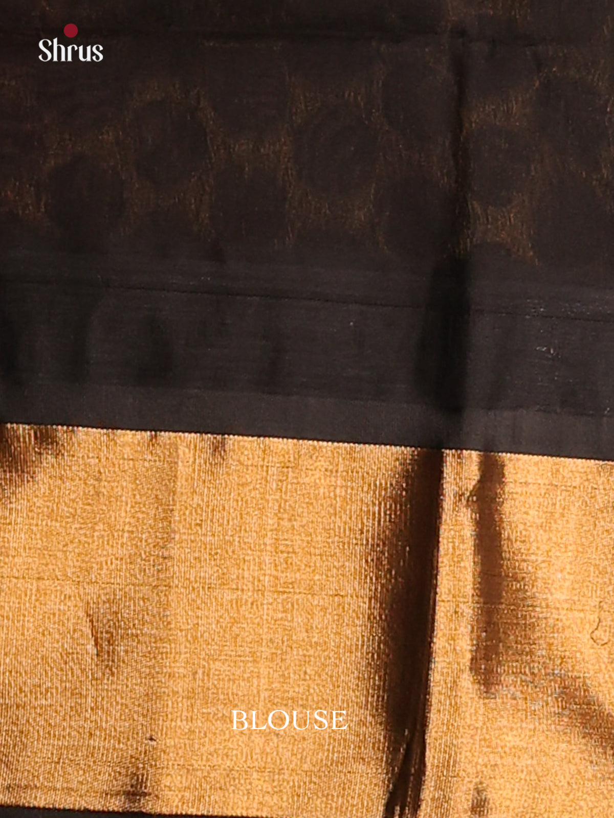 Vibrant Pink Silk Cotton Saree with black kaddi zari border - Shop on Shrus.com