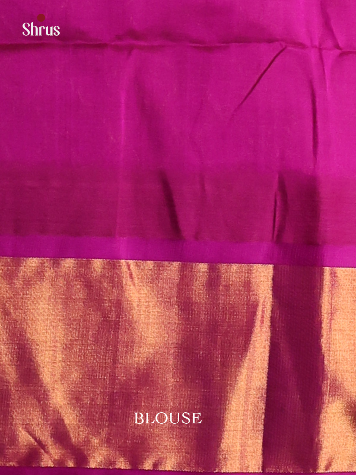 Exquisite Light Green Silk Cotton Saree with Majenta zari brocade pallu - Shop on Shrus.com