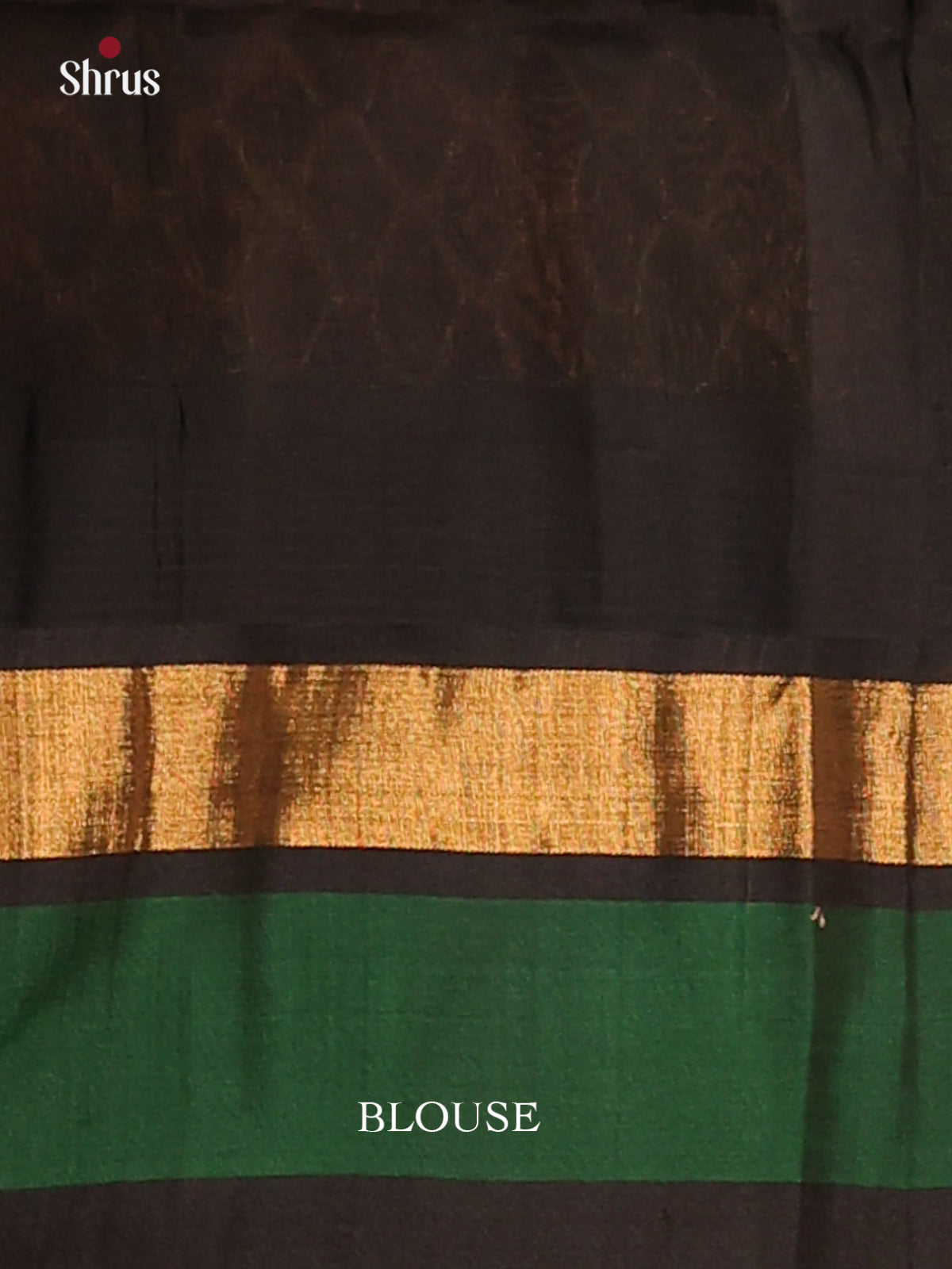 Bold Yellow Silk Cotton Saree with Black temple Border - Shop on Shrus.com
