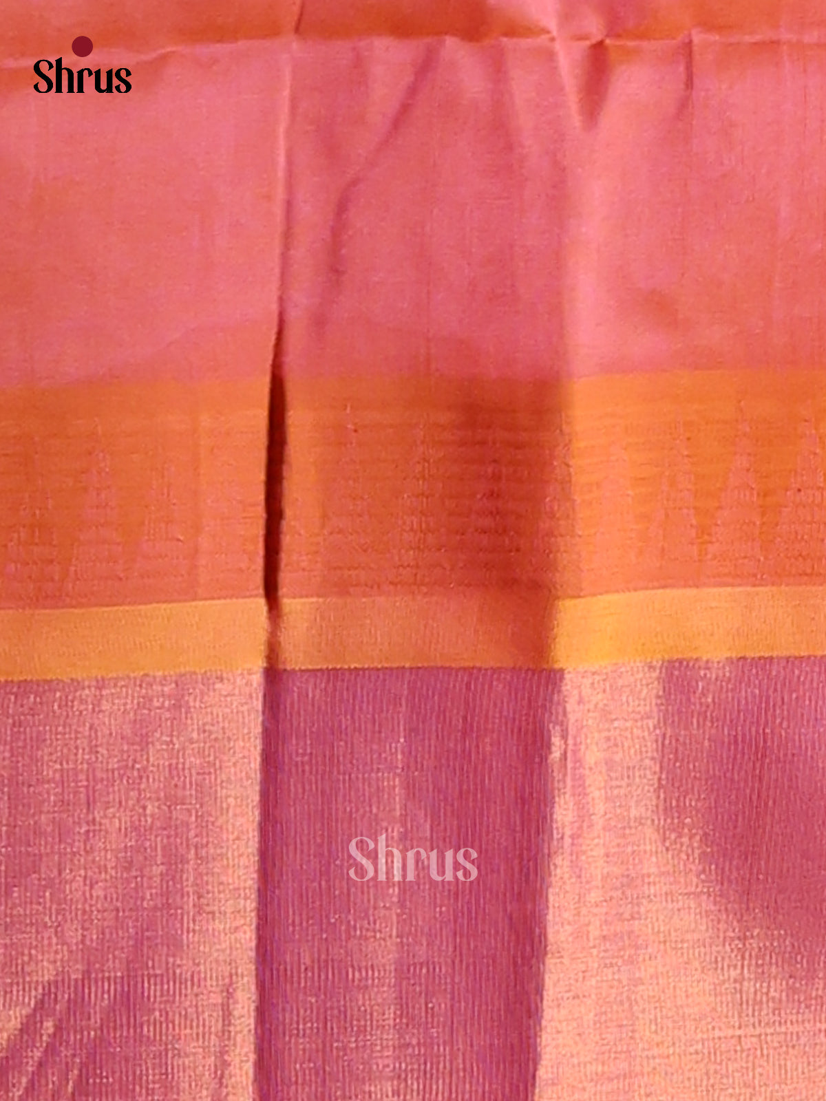 Charming Cream with mustard kaddi zari border Temple border silk cotton saree -1