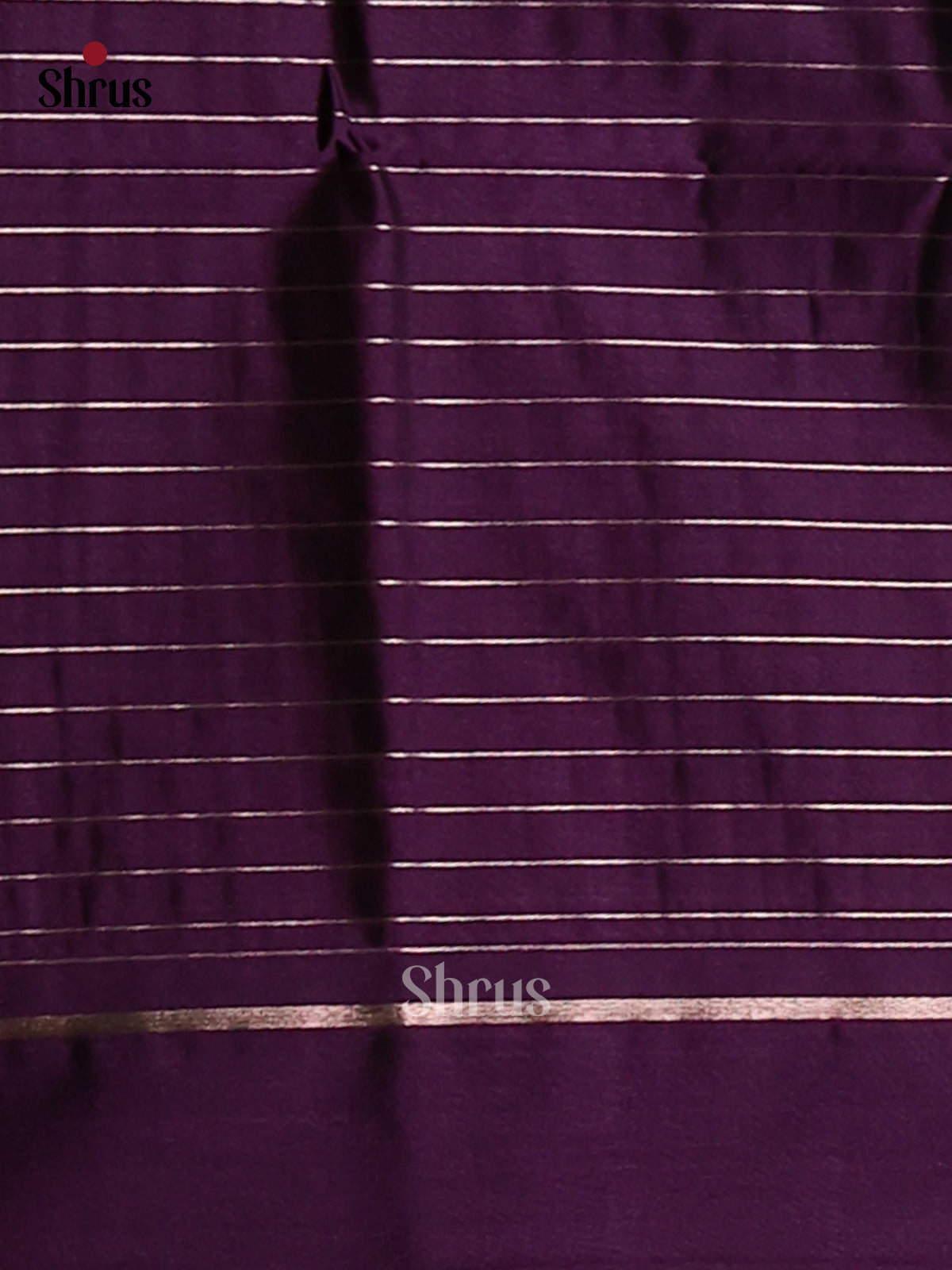 Dusty Brown & Violet - Semi Softsilk Saree - Shop on Shrus.com