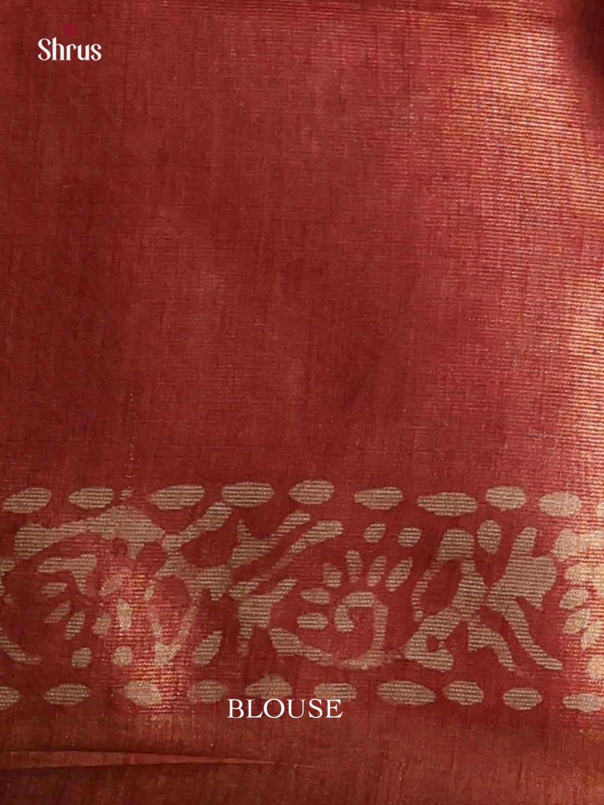 Elephant Black & Red - Bhatik Saree - Shop on Shrus.com