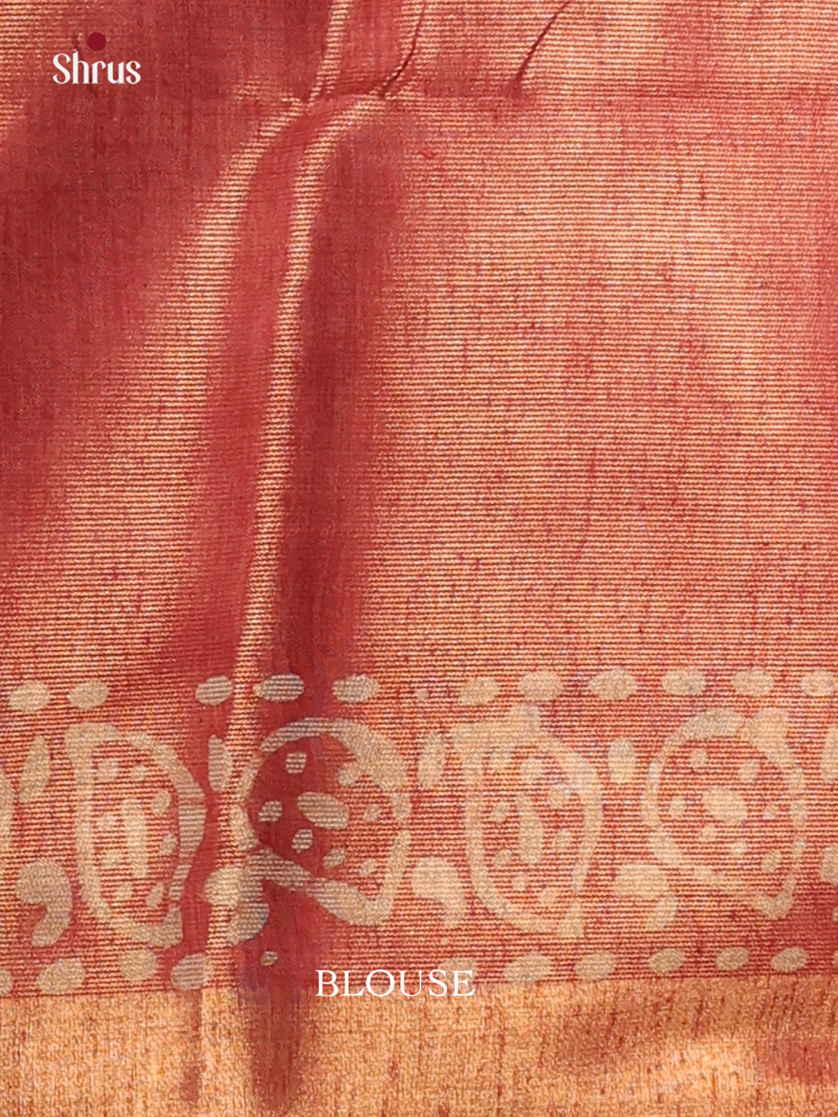 Grey & Red - Bhatik Saree - Shop on Shrus.com