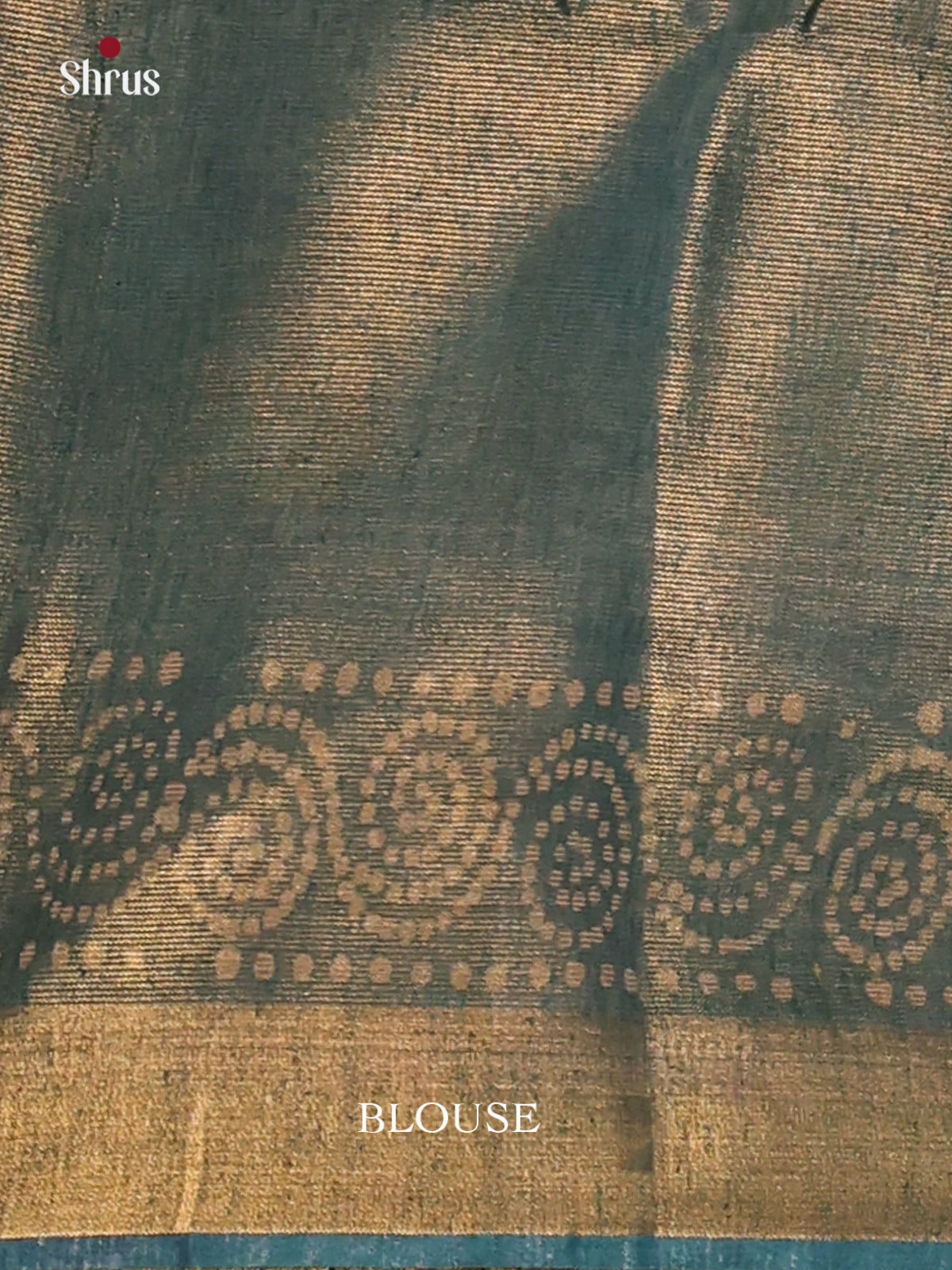 Elephant Grey & Blue - Bhatik Saree - Shop on Shrus.com