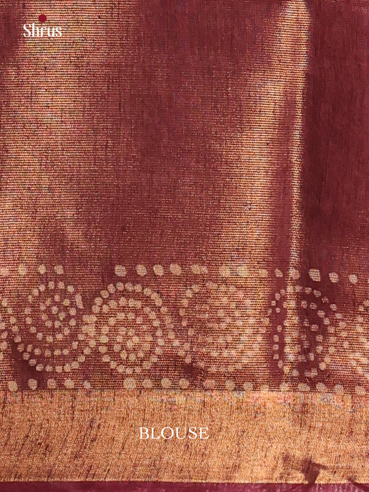 Pink & Brown- Bhatik Saree - Shop on Shrus.com