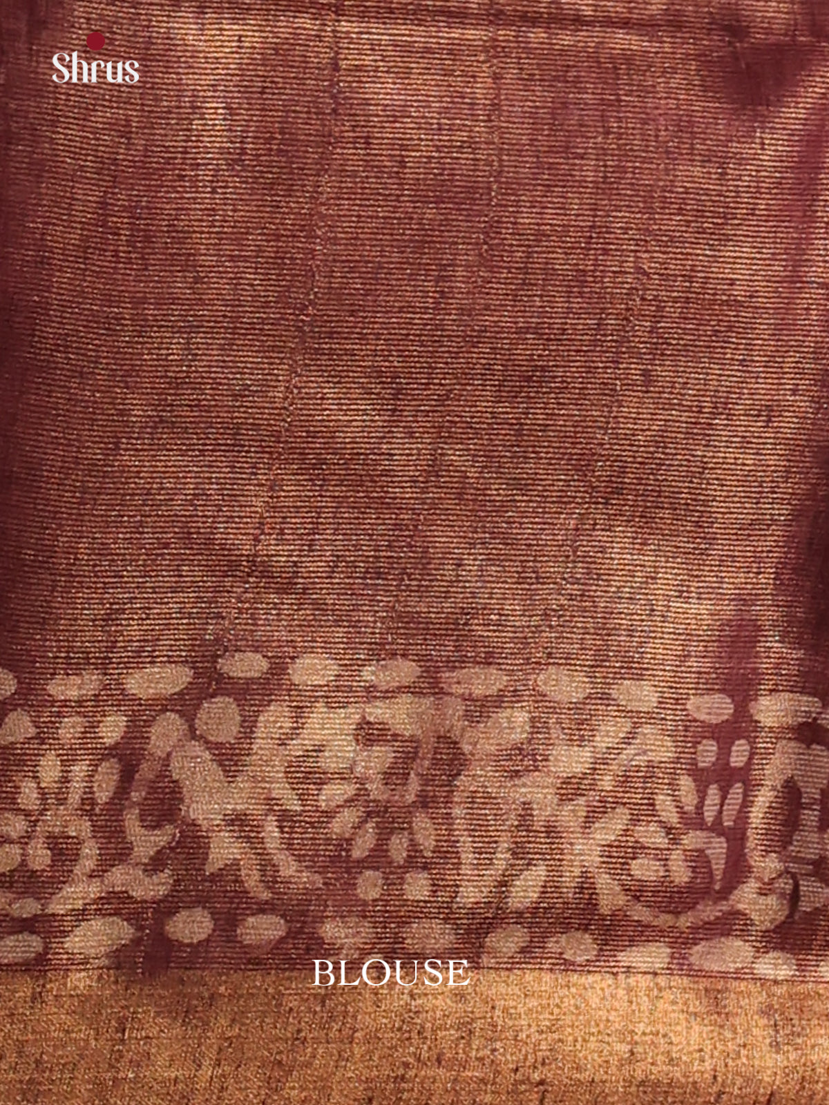 Pink & Brown - Bhatik Saree - Shop on Shrus.com