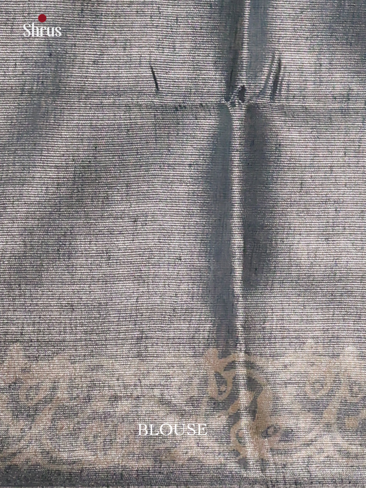 Grey & Light Blue- Bhatik Saree - Shop on Shrus.com