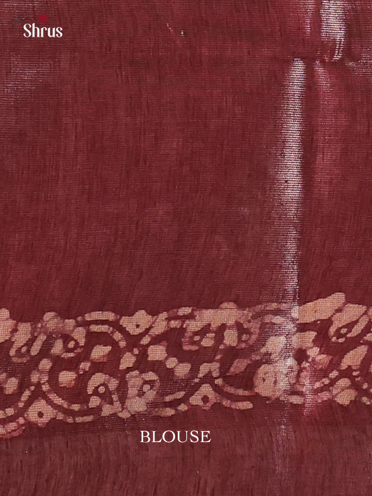 Pink & Brown - Bhatik Saree - Shop on Shrus.com