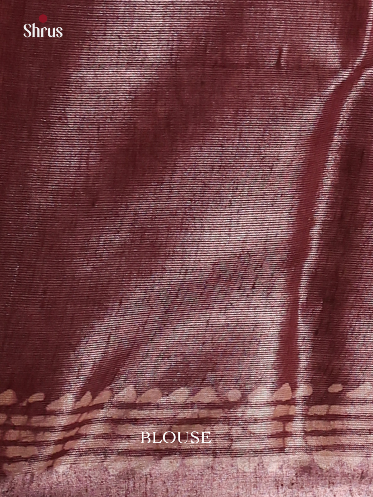 Pink & Brown - Bhatik Saree - Shop on Shrus.com