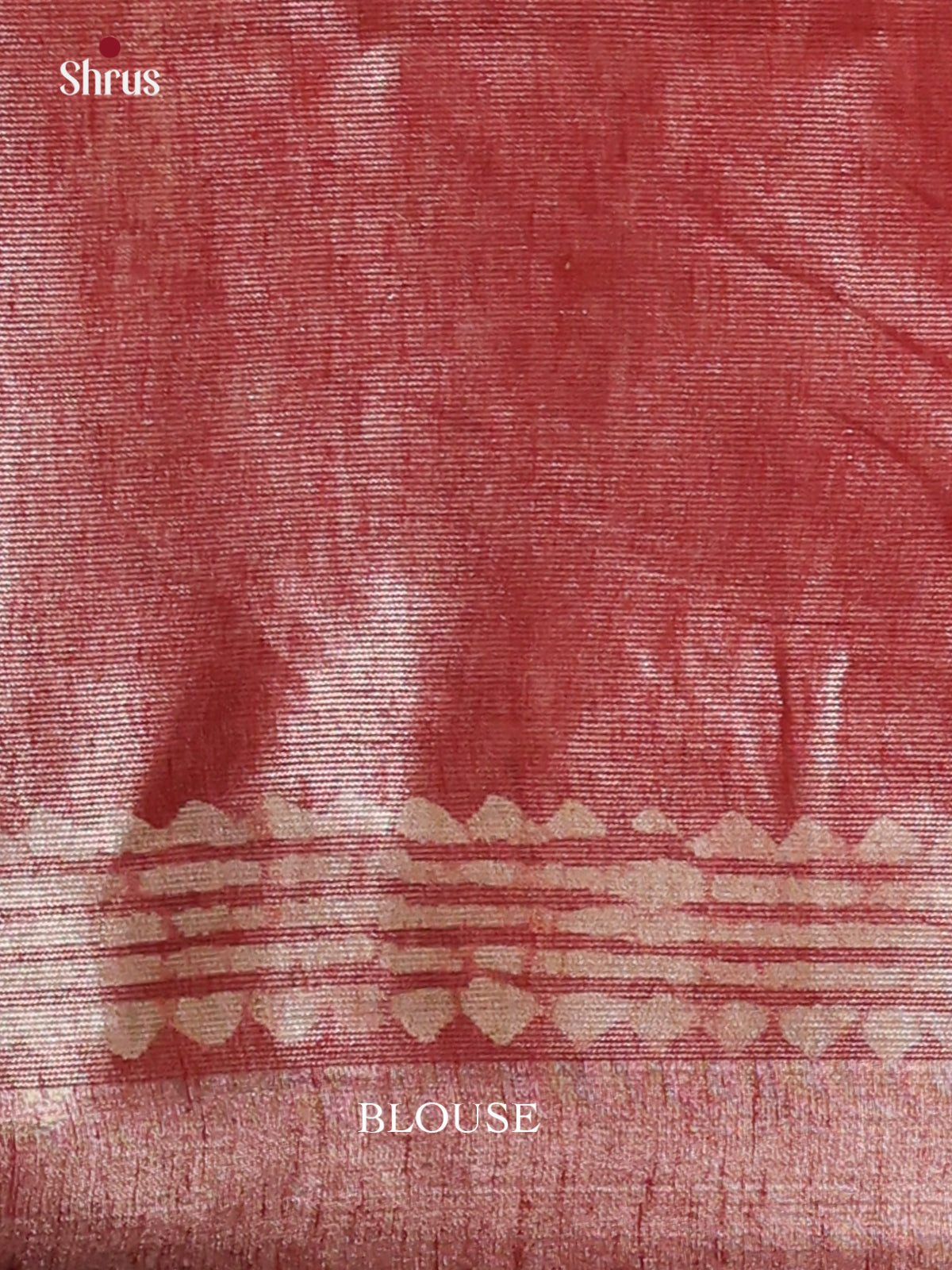 Grey & Red - Bhatik Saree - Shop on Shrus.com