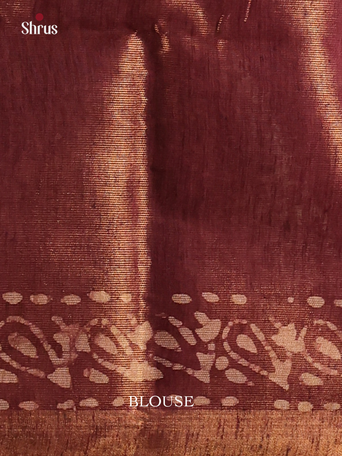 Pink & Brown - Bhatik Saree - Shop on Shrus.com