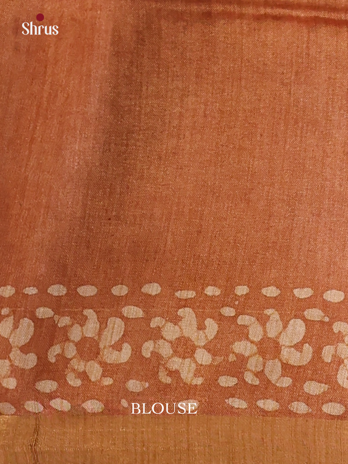 Dark Brown & Brown- Bhatik Saree - Shop on Shrus.com