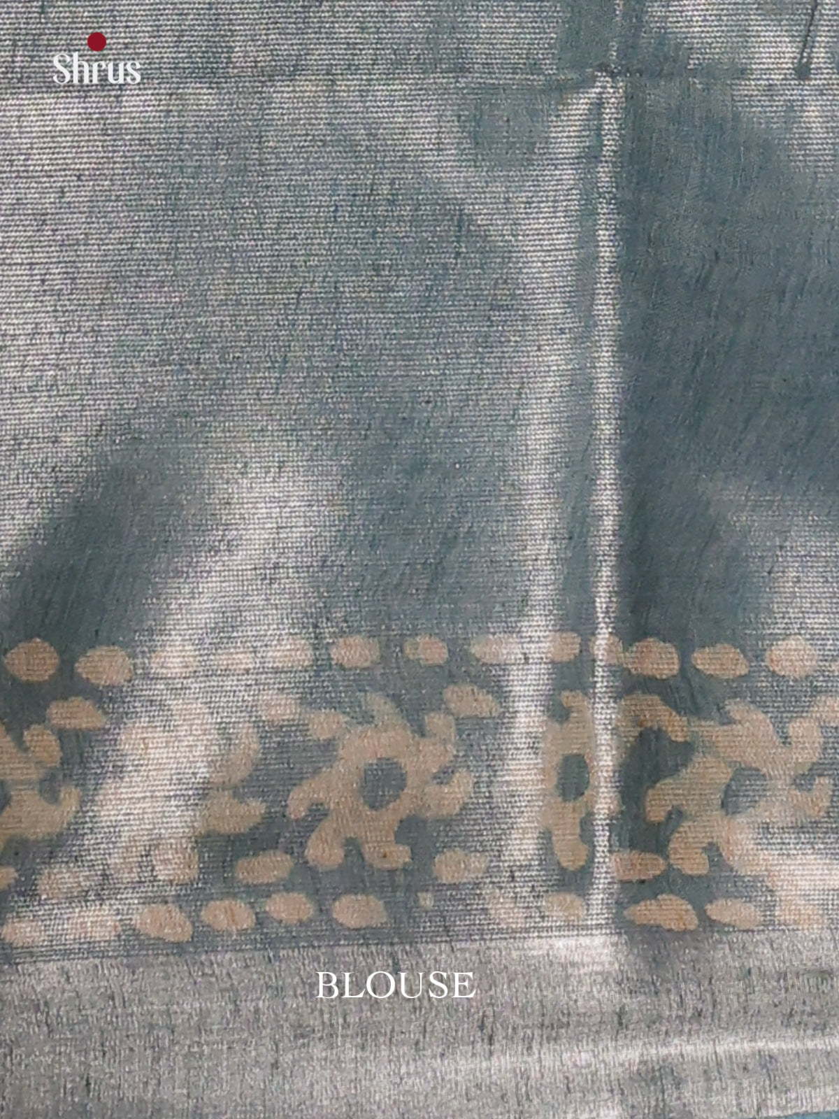 Grey & Light Blue - Bhatik Saree - Shop on Shrus.com