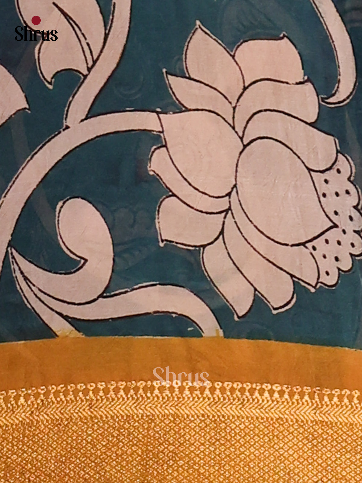 DES28166 - chennur-kalamkari Saree - Shop on Shrus.com