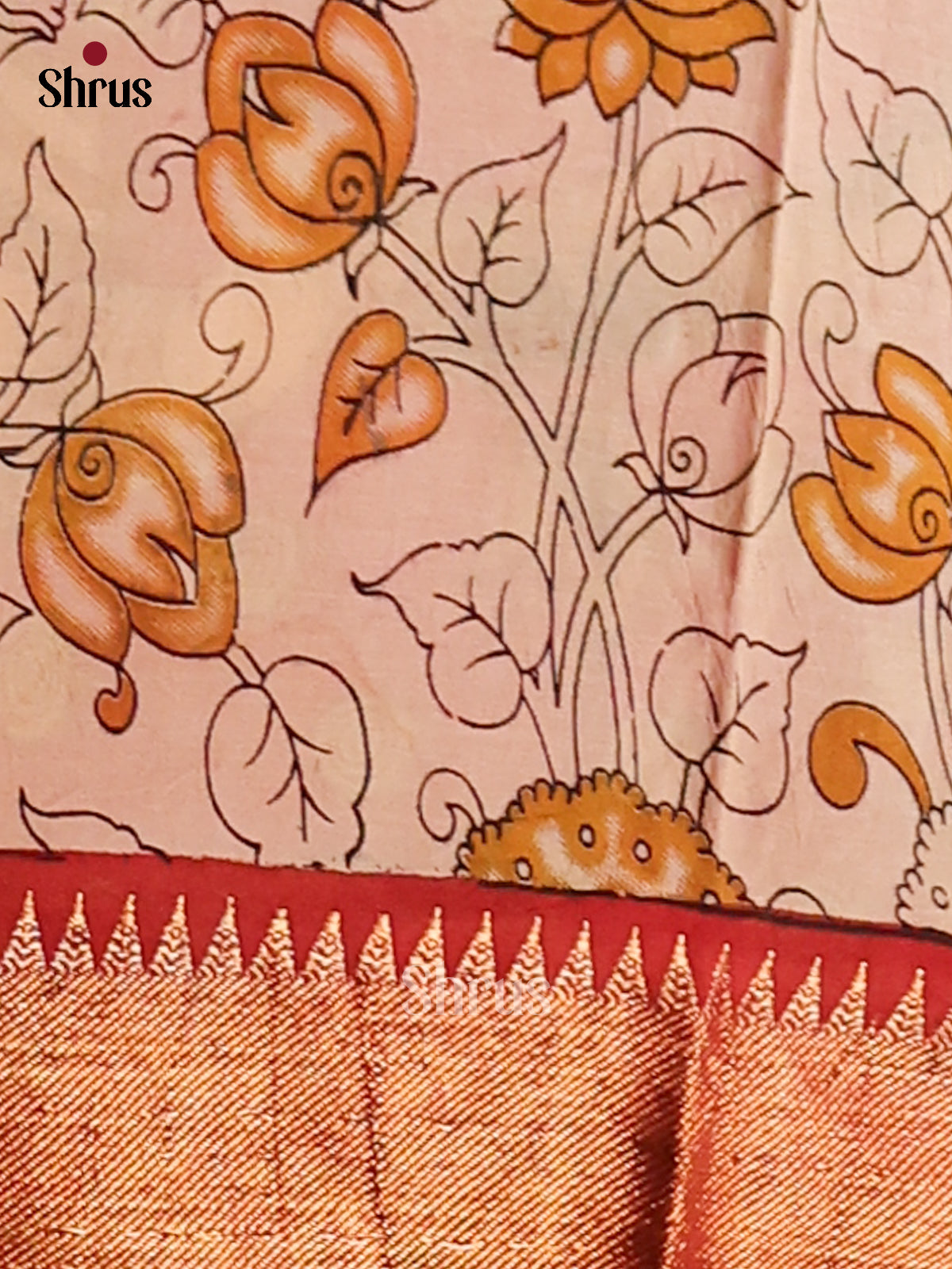 DES28168 - chennur-kalamkari Saree - Shop on Shrus.com