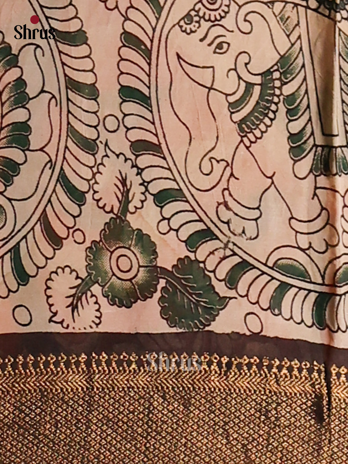 DES28170 - chennur-kalamkari Saree - Shop on Shrus.com