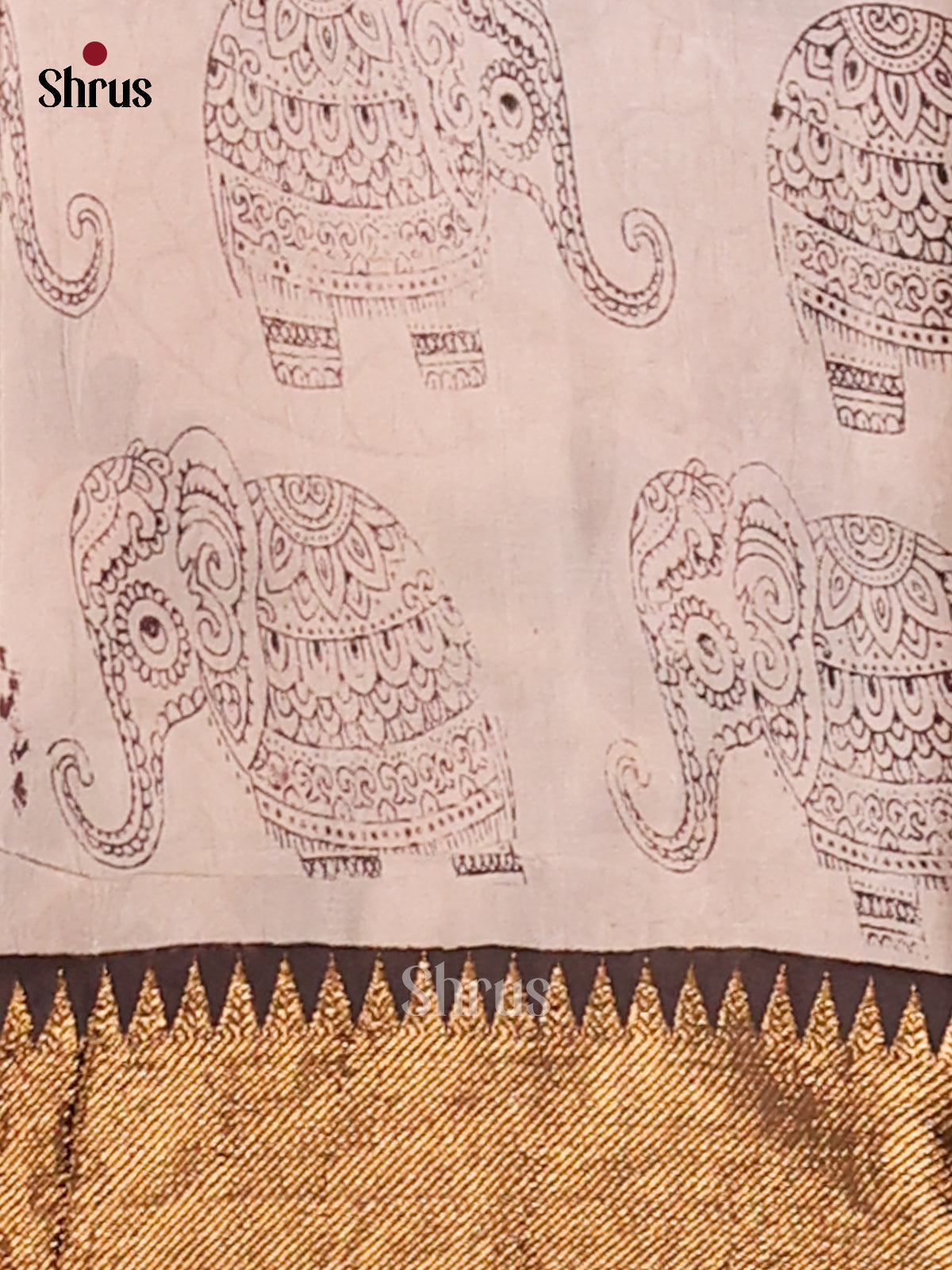 DES28183 - chennur-kalamkari Saree - Shop on Shrus.com