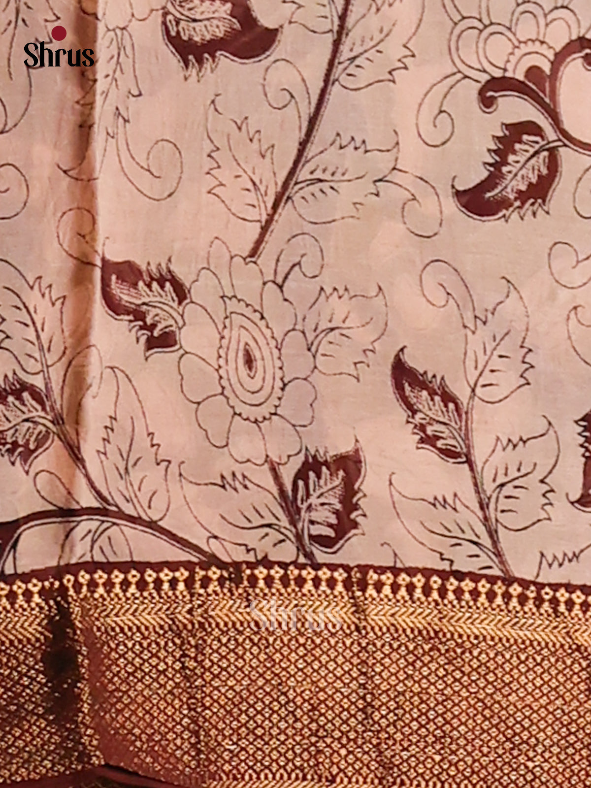 DES28192 - chennur-kalamkari Saree - Shop on Shrus.com