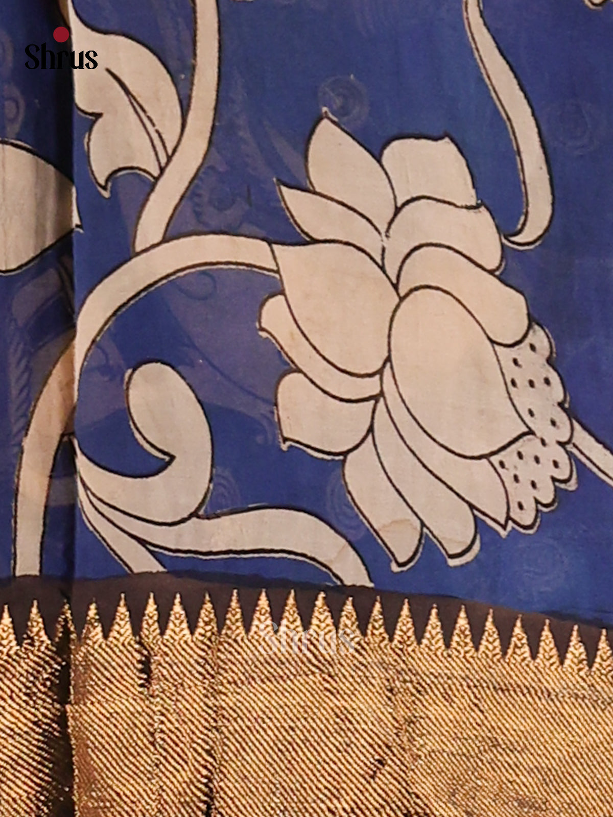 DES28200- chennur-kalamkari Saree - Shop on Shrus.com