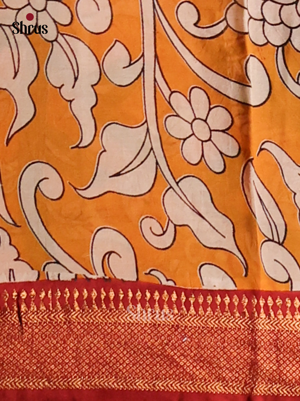 DES28209 - chennur-kalamkari Saree - Shop on Shrus.com