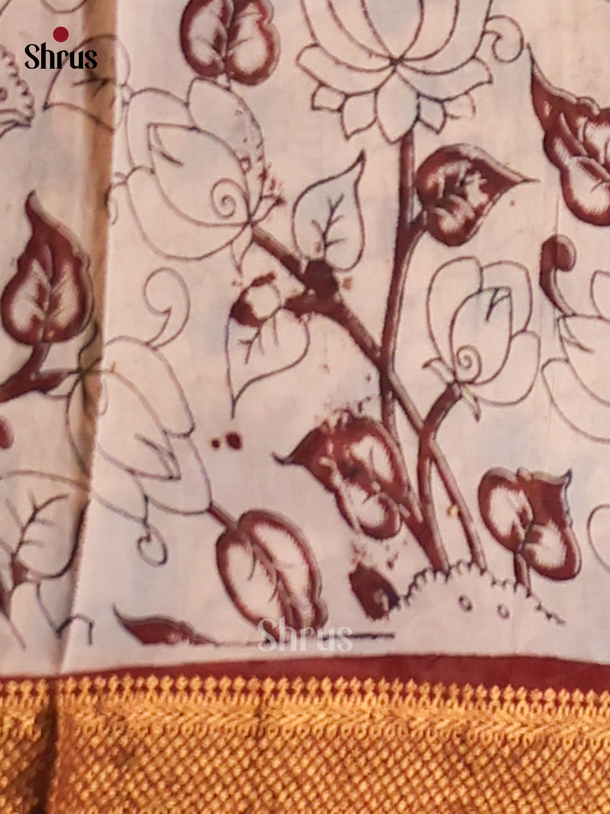 DES28217 - chennur-kalamkari Saree - Shop on Shrus.com