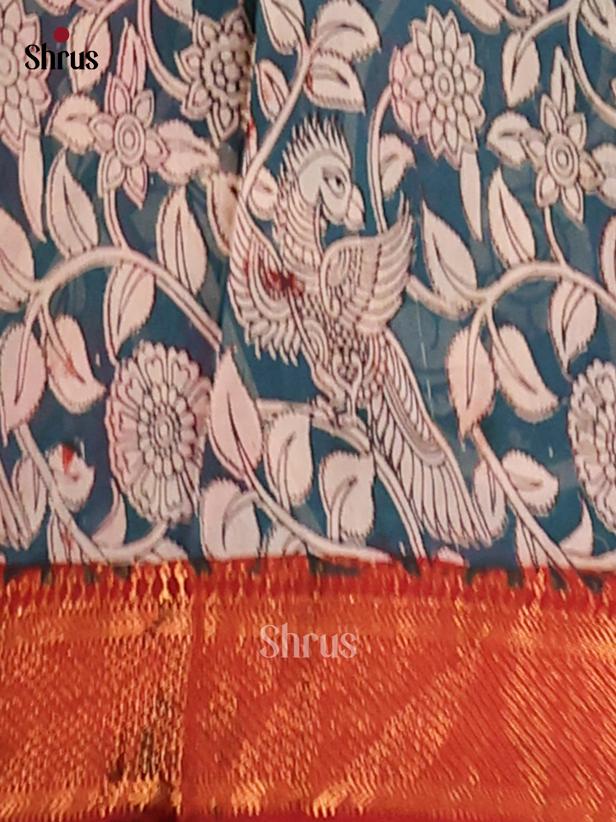 DES28224 - chennur-kalamkari Saree - Shop on Shrus.com