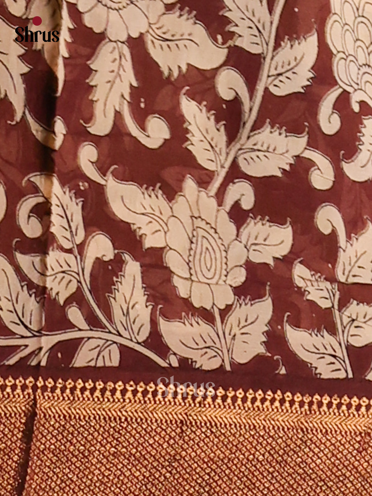 DES28226 - chennur-kalamkari Saree - Shop on Shrus.com