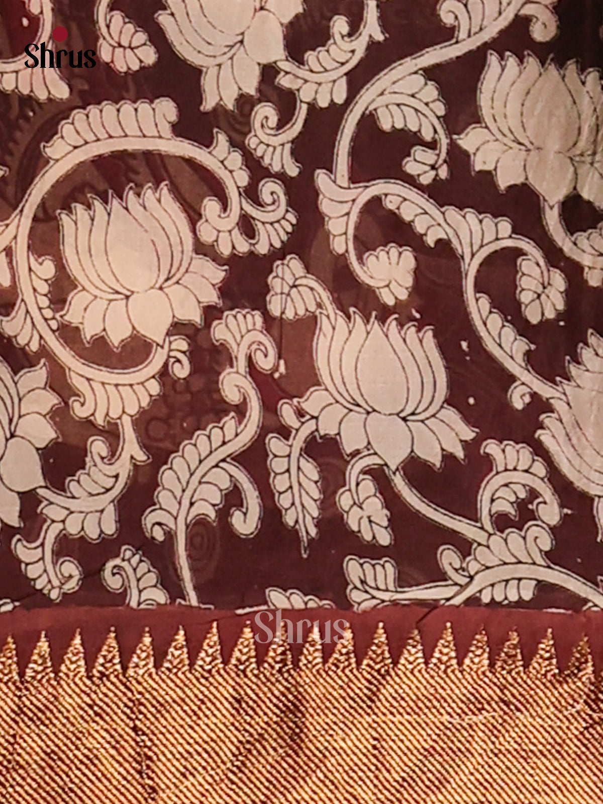 DES28231 - chennur-kalamkari Saree - Shop on Shrus.com