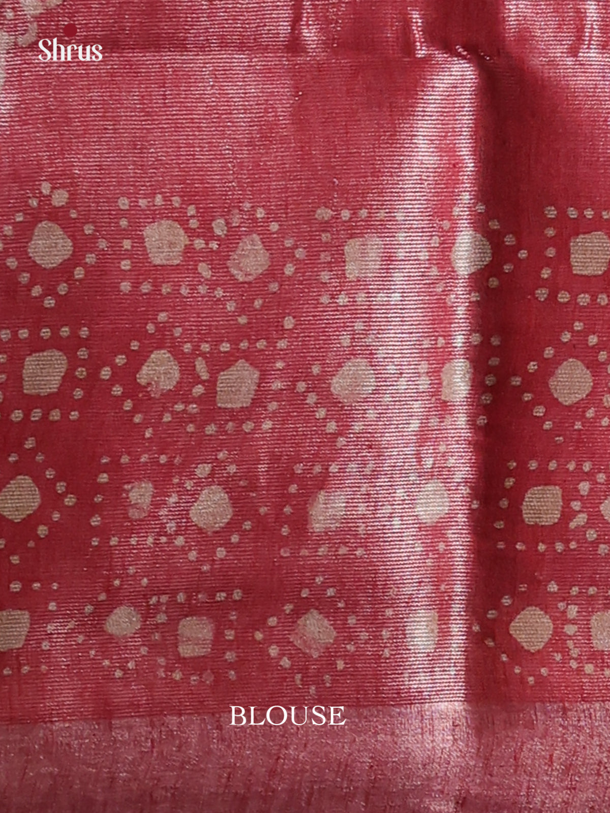 Grey & Red - Bhatik Saree - Shop on Shrus.com