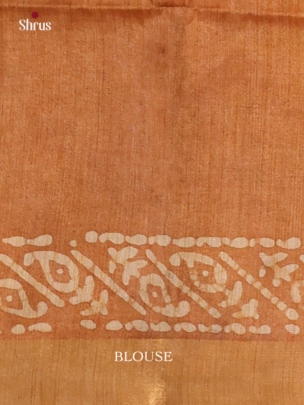 Dark Brown & Brown- Bhatik Saree - Shop on Shrus.com