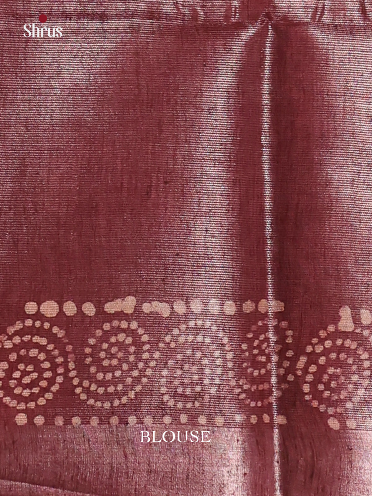 Pink & Brown - Bhatik Saree - Shop on Shrus.com