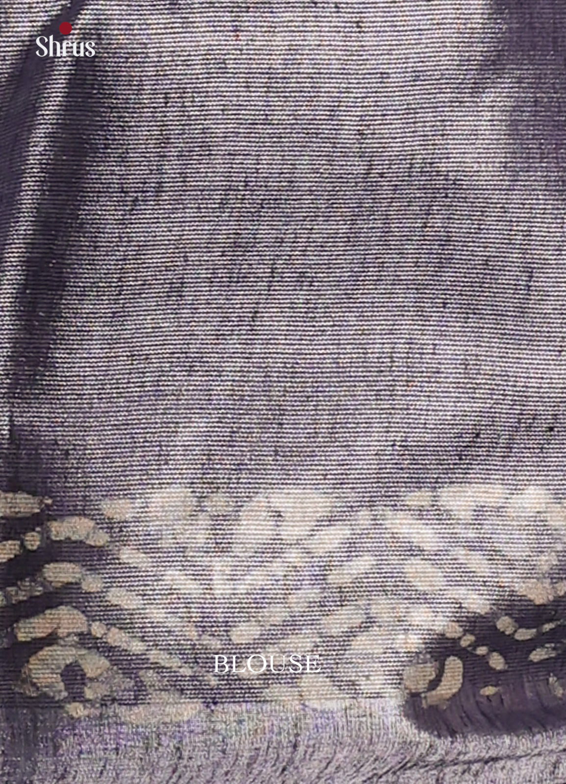 Sky Blue & Purple- Bhatik Saree - Shop on Shrus.com