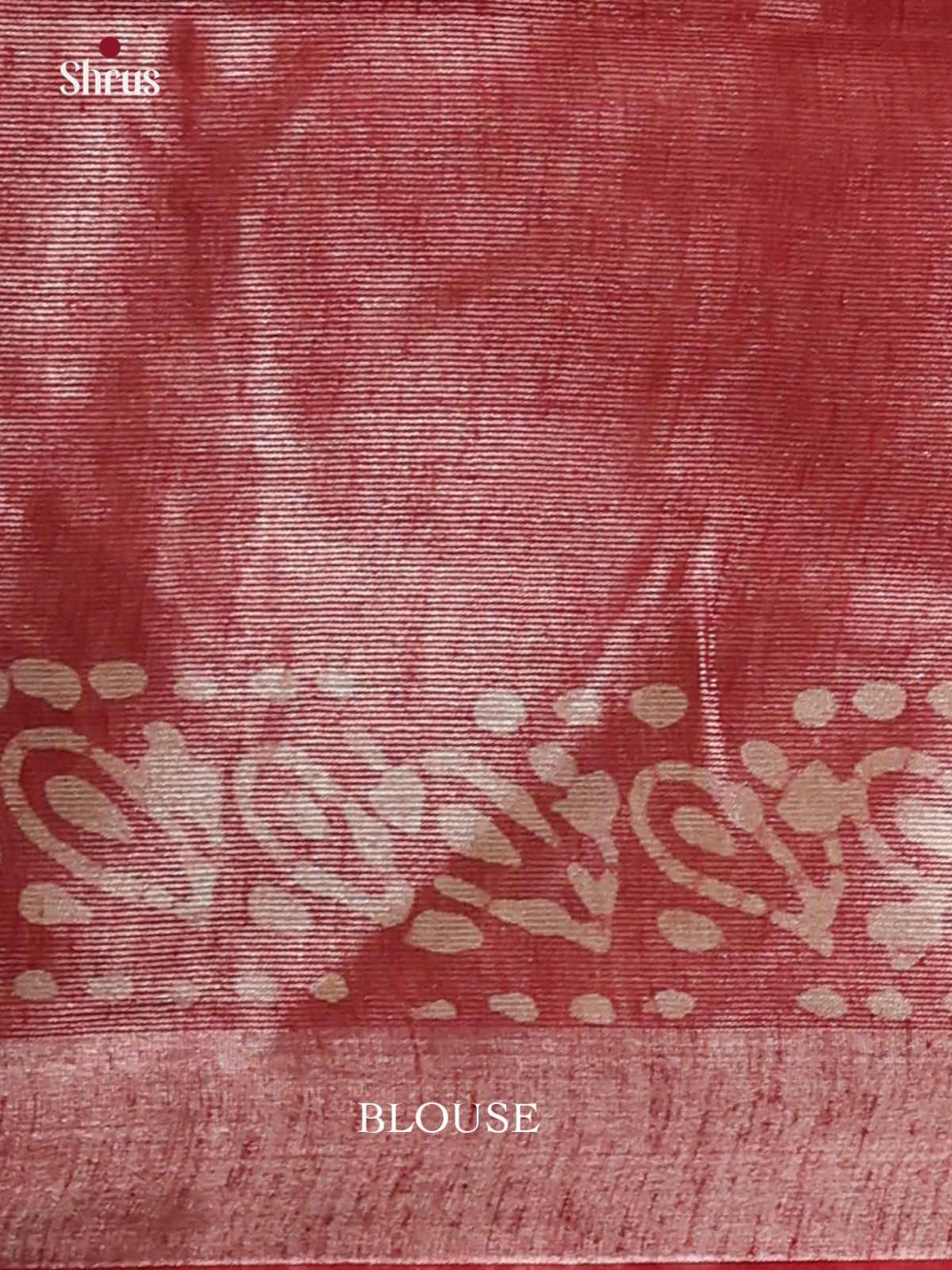 Grey & Red - Bhatik Saree - Shop on Shrus.com