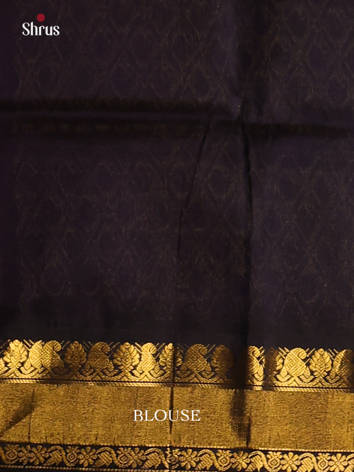 Charming Hot Pink & Black Silk Cotton Saree With Zari Motifs & Brocade Maanga Pallu - Shop on Shrus.com