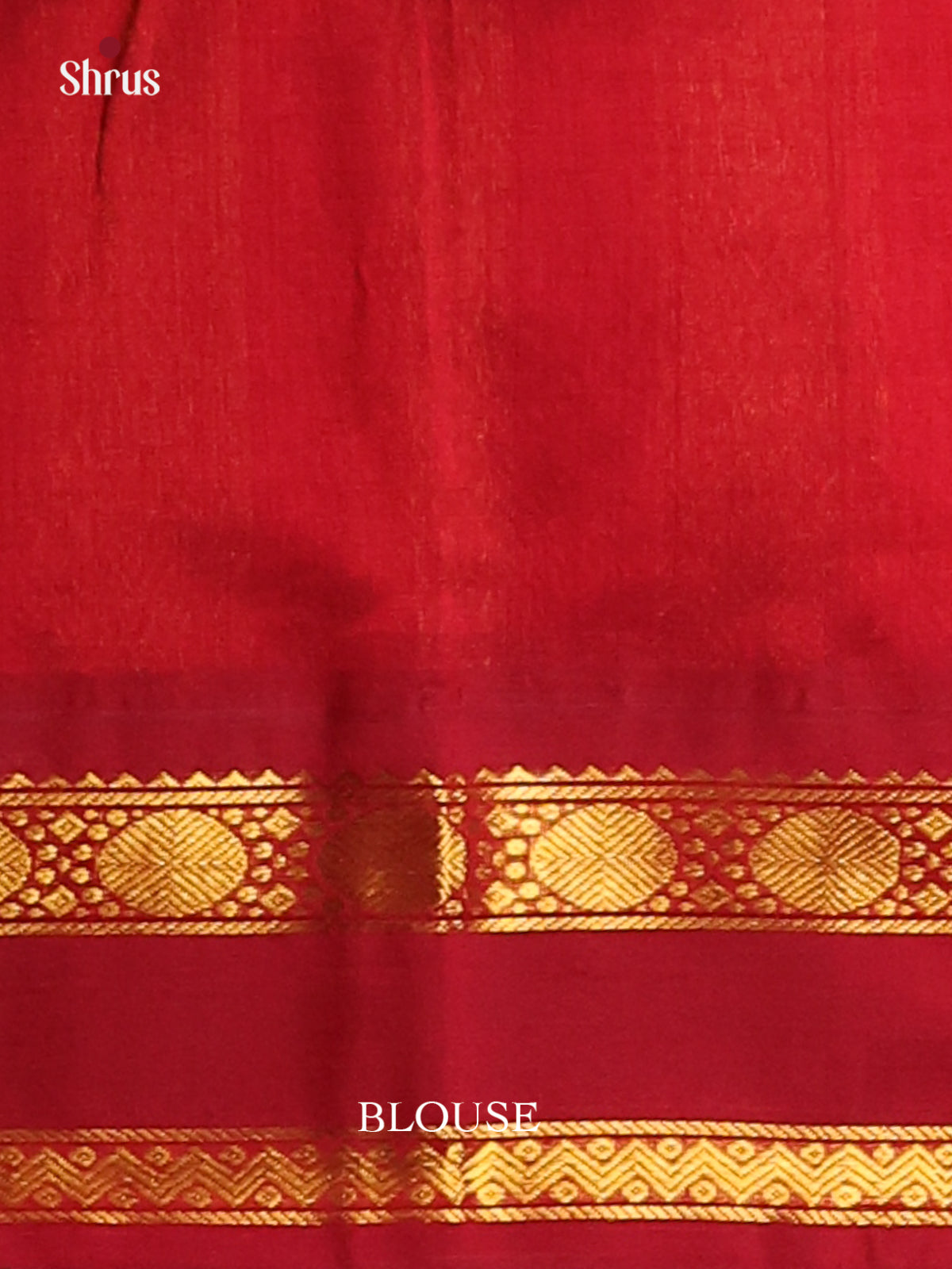 Classic Green & Maroon Checked Silk Cotton Saree With Rettapet Zari Border - Shop on Shrus.com